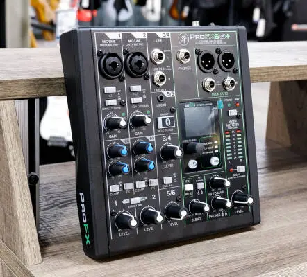 Mackie - ProFX6v3+ 6-Channel Professional Effects Mixer with Bluetooth 2